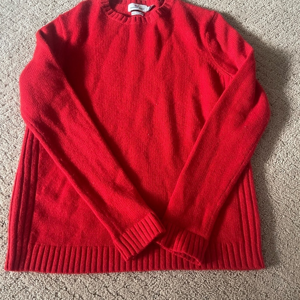 Vineyard Vines Red Crewneck Sweater